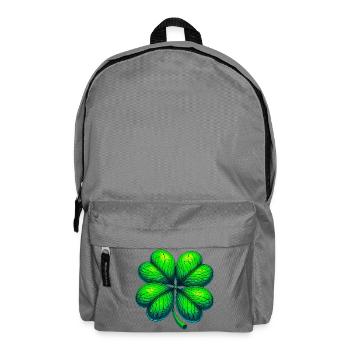 Trèfle à quatre feuilles - Sac à dos - gris éléphant - Devant