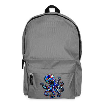 Octopus - Backpack - elephant grey - Front