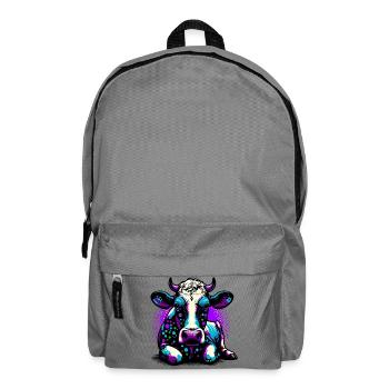 Vache - Sac à dos - gris éléphant - Devant