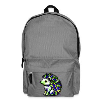Igel - Rucksack - Mittelgrau - Vorne