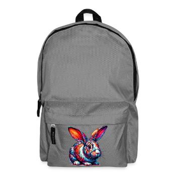 Kaninchen - Rucksack - Mittelgrau - Vorne