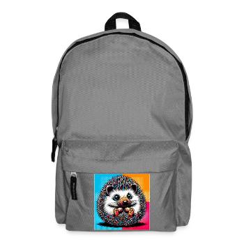 Igel - Rucksack - Mittelgrau - Vorne