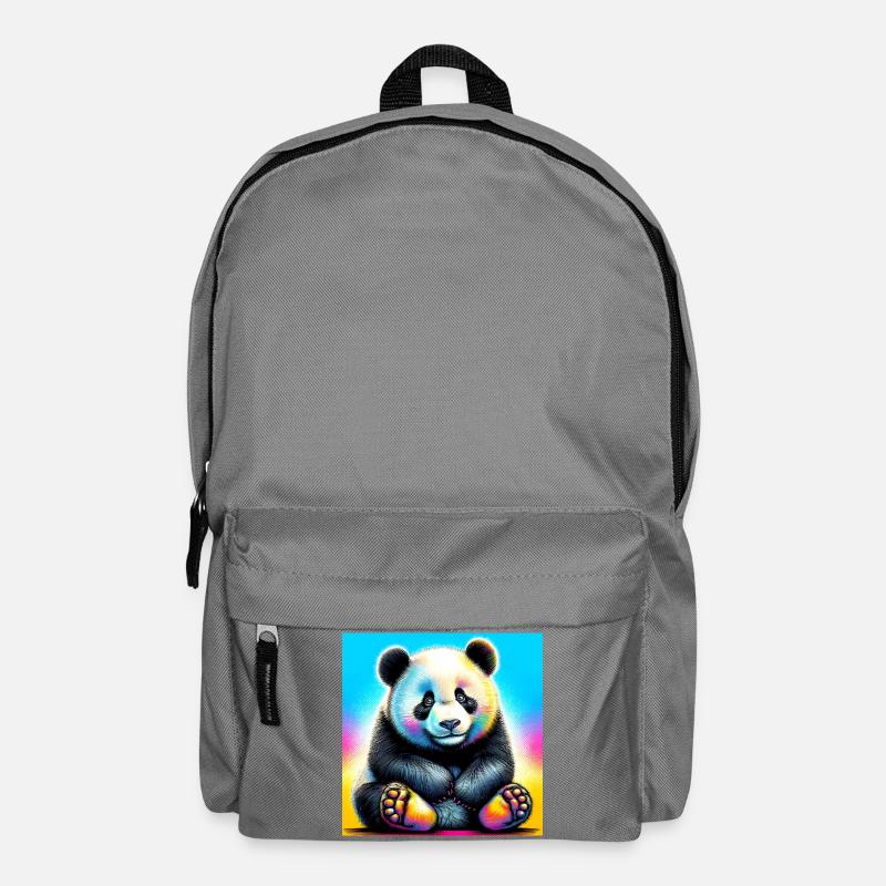 Panda - Rucksack - Mittelgrau