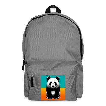 panda - Sac à dos - gris éléphant - Devant
