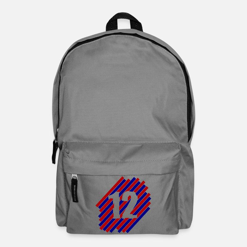 Le 12 Man (Bâle) - Sac à dos - gris éléphant