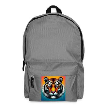 Tiger - Rucksack - Mittelgrau - Vorne