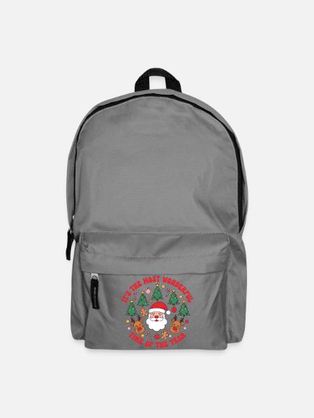 X-mas - It's the most wonderful time of the year - Rucksack - Mittelgrau