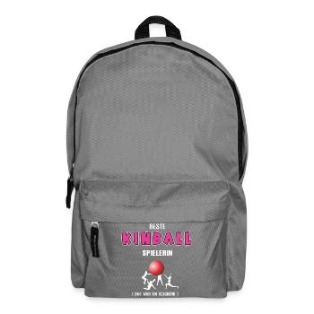 Best Kinball Player Kinballer Kinball Player - Backpack - elephant grey - Front