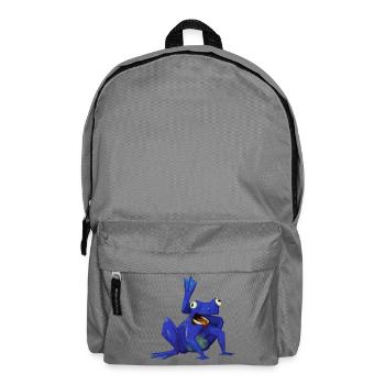 Yogi-Frosch - Rucksack - Mittelgrau - Vorne