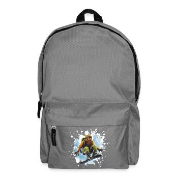 Frog Snowboard - Backpack - elephant grey - Front