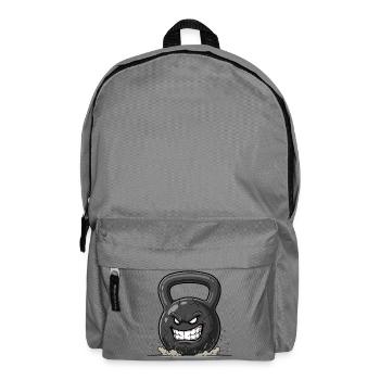 Angry Kettlebell – Burst of Force - Backpack - elephant grey - Front