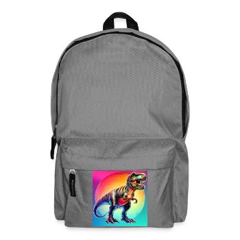dinosaure - Sac à dos - gris éléphant - Devant