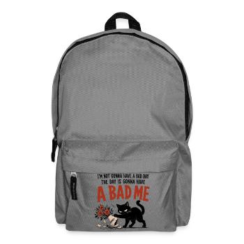 The Day Is going to Have A Bad Me - Backpack - elephant grey - Front