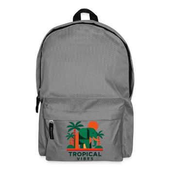 Tropical Elephant - Rucksack - Mittelgrau - Vorne