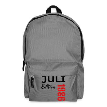 40th birthday July 1986 - Backpack - elephant grey - Front