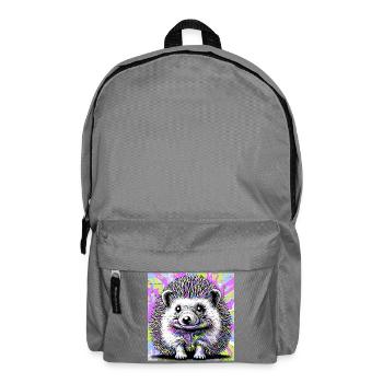 Igel - Rucksack - Mittelgrau - Vorne