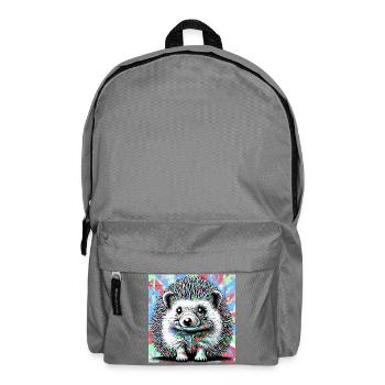 Igel - Rucksack - Mittelgrau - Vorne