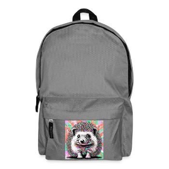 Igel - Rucksack - Mittelgrau - Vorne
