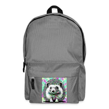 hedgehog - Backpack - elephant grey - Front