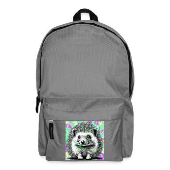 hedgehog - Backpack - elephant grey - Front