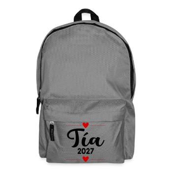 Spanische Tante 2027 - Rucksack - Mittelgrau - Vorne