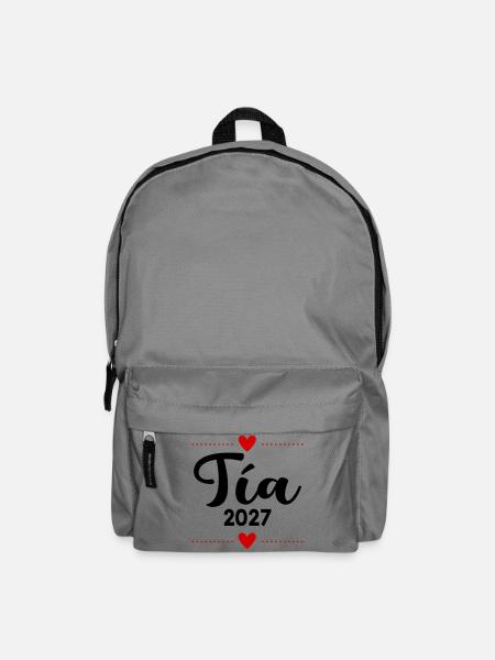 Spanische Tante 2027 - Rucksack - Mittelgrau