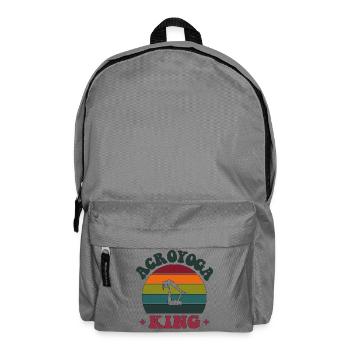 Acroyoga King Acro Yoga - Rucksack - Mittelgrau - Vorne
