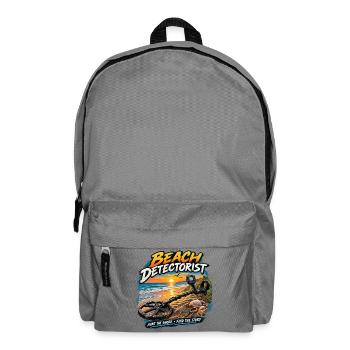 Strand-Detektor-Metall-Detektor-Schatzsuche- - Rucksack - Mittelgrau - Vorne
