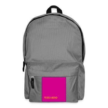 Feierabend - Rucksack - Mittelgrau - Vorne
