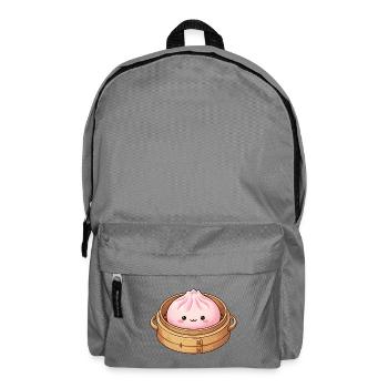 Dumpling pink - Backpack - elephant grey - Front