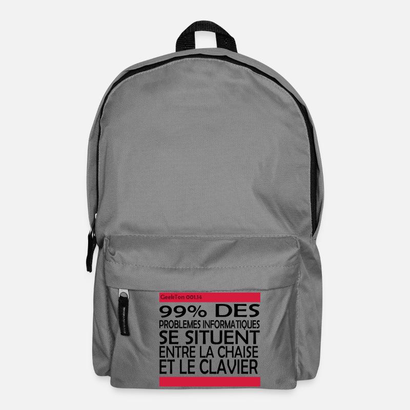 (14_99pourcent) - Sac à dos - gris éléphant
