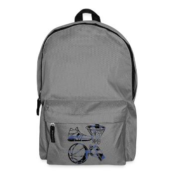 Basketteur - Sac à dos - gris éléphant - Devant