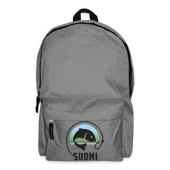 Finland Fishing Holidays - Backpack - elephant grey - Front
