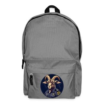 Policier Capricorne - Sac à dos - gris éléphant - Devant