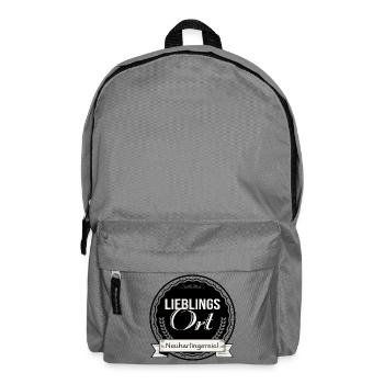 Lieblingsort Neuharlingersiel - Rucksack - Mittelgrau - Vorne