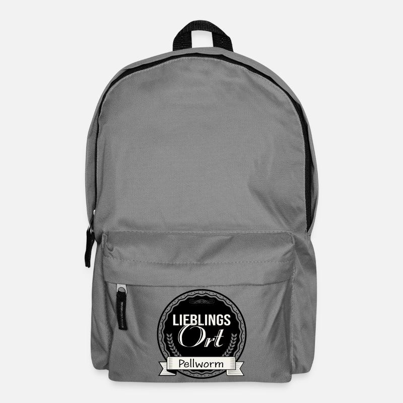 Lieblingsort Pellworm - Rucksack - Mittelgrau