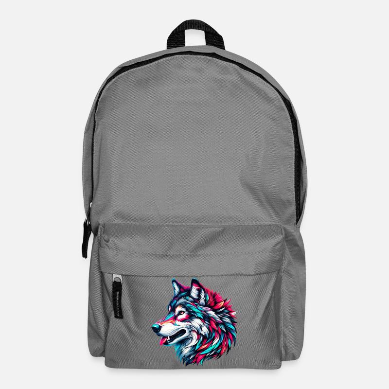 Wolf - Rucksack - Mittelgrau
