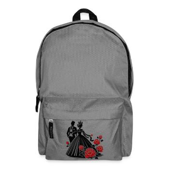 Romantic Couple: The Power of Love & Connection - Backpack - elephant grey - Front