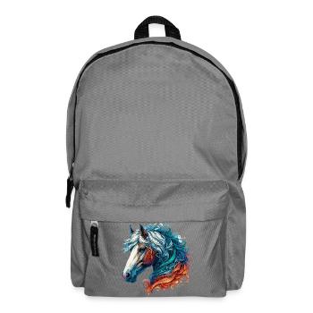 Cheval - Sac à dos - gris éléphant - Devant