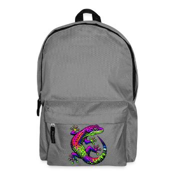 Gecko - Rucksack - Mittelgrau - Vorne
