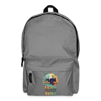 I can freeze time - Rucksack - Mittelgrau - Vorne