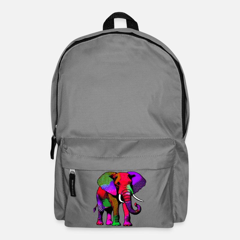 Elefant - Rucksack - Mittelgrau