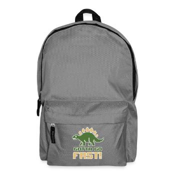 Es muss schnell gehen! - Rucksack - Mittelgrau - Vorne
