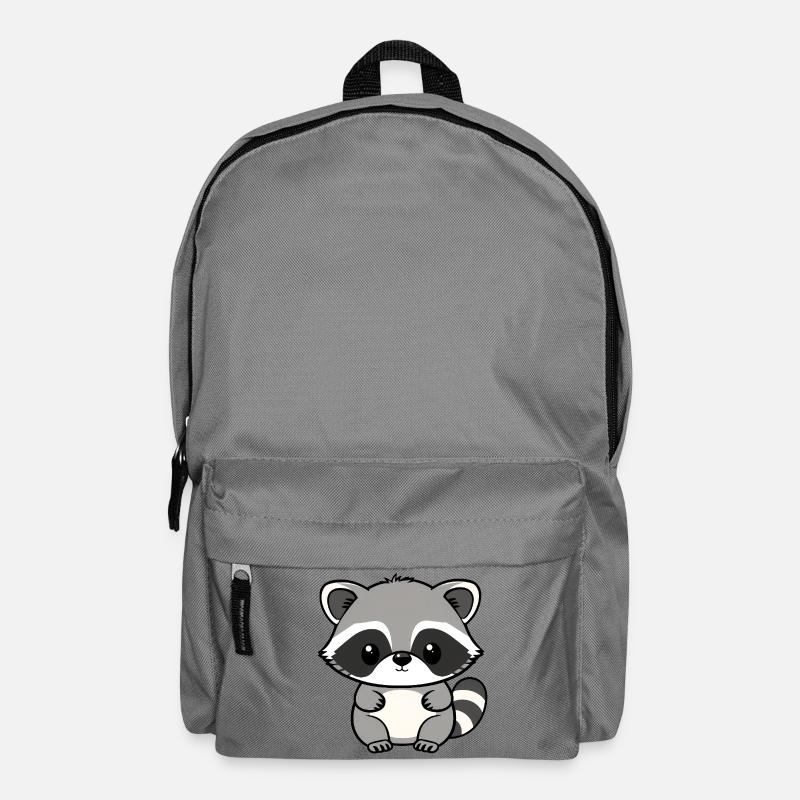 Waschbär - Rucksack - Mittelgrau