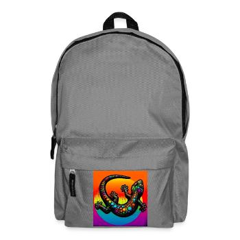 Gecko - Backpack - elephant grey - Front