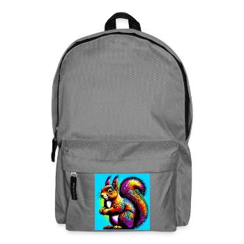 Eichhörnchen - Rucksack - Mittelgrau - Vorne