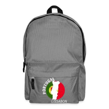 Lissabon - Rucksack - Mittelgrau - Vorne