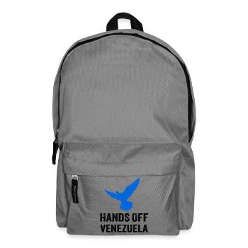 TOUCHE PAS AU VENEZUELA - Sac à dos - gris éléphant - Devant