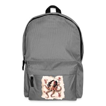 Pieuvre - Sac à dos - gris éléphant - Devant