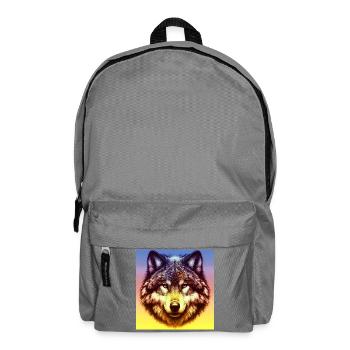Wolf - Rucksack - Mittelgrau - Vorne